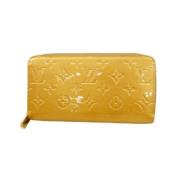 Louis Vuitton Vintage Pre-owned Laeder plnbcker Yellow, Dam