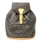 Louis Vuitton Vintage Pre-owned Canvas louis-vuitton-vskor Brown, Dam