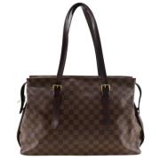 Louis Vuitton Vintage Pre-owned Canvas louis-vuitton-vskor Brown, Dam