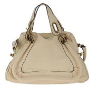 Chloé Pre-owned Pre-owned Laeder handvskor Beige, Dam