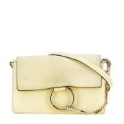 Chloé Pre-owned Pre-owned Laeder axelremsvskor Beige, Dam