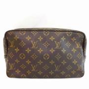 Louis Vuitton Vintage Pre-owned Canvas kuvertvskor Brown, Dam