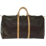 Louis Vuitton Vintage Pre-owned Canvas handvskor Brown, Unisex