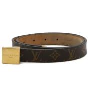 Louis Vuitton Vintage Pre-owned Canvas skrp Brown, Herr