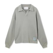 Axel Arigato Alba Wahed Polo Sweater Green, Herr