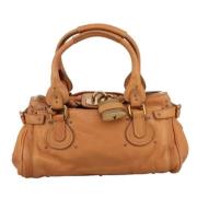 Chloé Pre-owned Pre-owned Laeder handvskor Brown, Dam