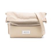 Maison Margiela Beige Hobo Liten Axelväska Beige, Herr