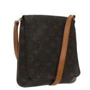 Louis Vuitton Vintage Pre-owned Canvas louis-vuitton-vskor Brown, Dam