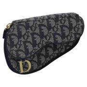 Dior Vintage Pre-owned Canvas plnbcker Blue, Dam