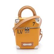 Louis Vuitton Vintage Pre-owned Laeder handvskor Yellow, Dam