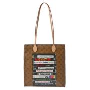 Louis Vuitton Vintage Pre-owned Canvas axelremsvskor Brown, Dam