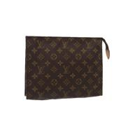 Louis Vuitton Vintage Pre-owned Canvas louis-vuitton-vskor Brown, Dam