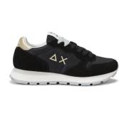 Sun68 Svarta Sneakers med 4,5 cm sula Black, Dam