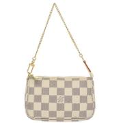 Louis Vuitton Vintage Pre-owned Canvas louis-vuitton-vskor Beige, Dam