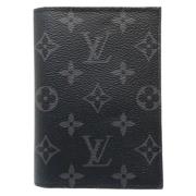 Louis Vuitton Vintage Pre-owned Laeder plnbcker Black, Dam