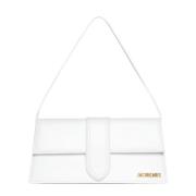 Jacquemus Vit Lång Toteväska White, Dam