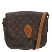 Louis Vuitton Vintage Pre-owned Canvas louis-vuitton-vskor Brown, Dam