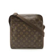 Louis Vuitton Vintage Pre-owned Canvas crossbodyvskor Brown, Dam