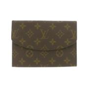 Louis Vuitton Vintage Pre-owned Canvas louis-vuitton-vskor Brown, Dam