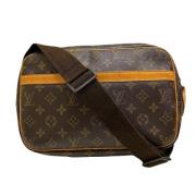 Louis Vuitton Vintage Pre-owned Canvas louis-vuitton-vskor Brown, Dam