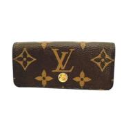 Louis Vuitton Vintage Pre-owned Canvas nyckelhllare Brown, Dam