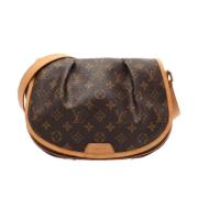 Louis Vuitton Vintage Pre-owned Canvas crossbodyvskor Brown, Dam