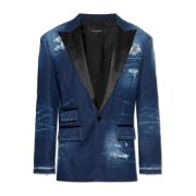 Dsquared2 Denim blazer Blue, Herr