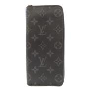 Louis Vuitton Vintage Pre-owned Laeder plnbcker Black, Herr