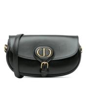 Dior Vintage Pre-owned Laeder axelremsvskor Black, Dam