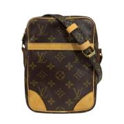 Louis Vuitton Vintage Pre-owned Tyg louis-vuitton-vskor Brown, Dam