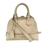 Louis Vuitton Vintage Pre-owned Canvas louis-vuitton-vskor White, Dam