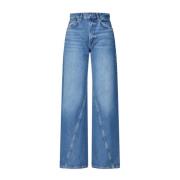 Anine Bing Breda avslappnade jeans Blue, Dam