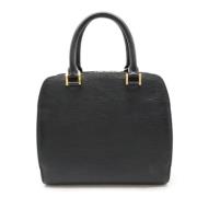 Louis Vuitton Vintage Pre-owned Laeder handvskor Black, Dam