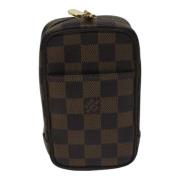 Louis Vuitton Vintage Pre-owned Canvas louis-vuitton-vskor Brown, Dam