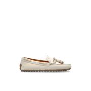 Tod's Läderloafers Beige, Dam