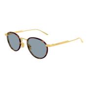 Bottega Veneta Bv1389S 002 Sunglasses Yellow, Herr