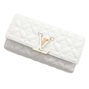 Louis Vuitton Vintage Pre-owned Laeder plnbcker White, Dam