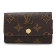 Louis Vuitton Vintage Pre-owned Canvas nyckelhllare Brown, Dam