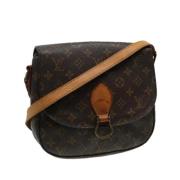 Louis Vuitton Vintage Pre-owned Canvas louis-vuitton-vskor Brown, Dam