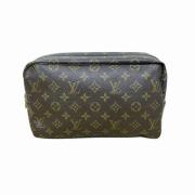 Louis Vuitton Vintage Pre-owned Canvas kuvertvskor Brown, Dam