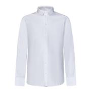 Dolce & Gabbana Vit Slim Fit Italiensk Krage Skjorta White, Herr