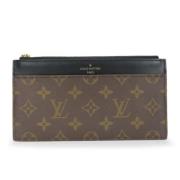 Louis Vuitton Vintage Pre-owned Laeder plnbcker Brown, Dam