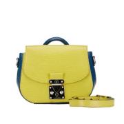 Louis Vuitton Vintage Pre-owned Laeder handvskor Yellow, Dam