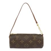 Louis Vuitton Vintage Pre-owned Canvas axelremsvskor Brown, Dam