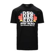 Dsquared2 Herr Slip-On T-shirt Black, Herr