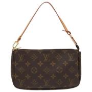 Louis Vuitton Vintage Pre-owned Canvas louis-vuitton-vskor Brown, Dam