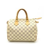 Louis Vuitton Vintage Pre-owned Canvas handvskor Beige, Dam