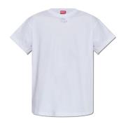 Diesel T-shirt 'T-Marey' White, Dam