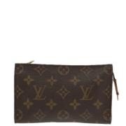 Louis Vuitton Vintage Pre-owned Laeder plnbcker Black, Unisex