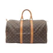 Louis Vuitton Vintage Pre-owned Canvas louis-vuitton-vskor Brown, Dam